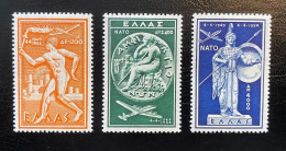 GREECE,1954 NATO, MH (HINGED) - Neufs