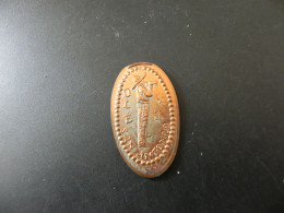 Jeton Token - Elongated Cent - USA - San Antonio Olé - Monete Allungate (penny Souvenirs)