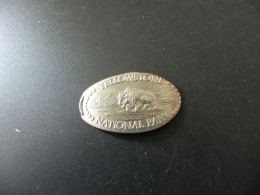 Jeton Token - Elongated Cent - USA - Yellowstone National Park - Elongated Coins