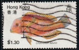 Hong-Kong 1981 Yv. N°364 - Choerodon Azurio - Oblitéré - Oblitérés