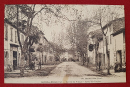 CPA - Sollies Pont -(Var ) - Entrée Du Village - Route De Toulon - Sollies Pont