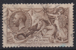GREAT BRITAIN 1919 - Canceled - Sc# 179 - Bradbury, Wilkinson & Co Printing - 2/6sh - Used Stamps