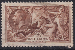 GREAT BRITAIN 1919 - Canceled - Sc# 179 - Bradbury, Wilkinson & Co Printing - 2/6sh - Used Stamps