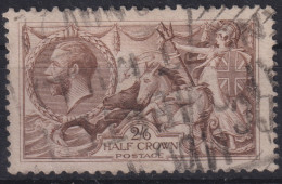 GREAT BRITAIN 1919 - Canceled - Sc# 179 - Bradbury, Wilkinson & Co Printing - 2/6sh - Used Stamps