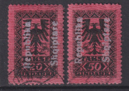 ALBANIA 1925 - MNH - Sc# J29, J30 - Postage Due - Albanië