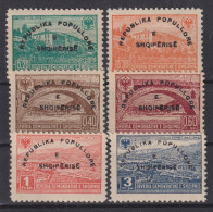 ALBANIA 1946 - MNH - Mi# 373-378 - Albanië