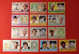 1984 Grenadines Of St. Vincent - 13 Values Postfris - Cricket