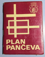 Plan Of Pančevo Map Of Pančevo In 1971. Serbia Vojvodina - Cartes Géographiques