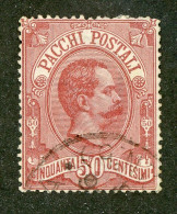 553 Italy 1884 Scott #Q3 Used (Lower Bids 20% Off) - Pacchi Postali