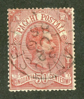 556 Italy 1884 Scott #Q3 Used (Lower Bids 20% Off) - Paketmarken