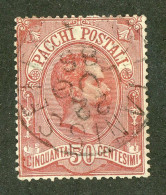 556 Italy 1884 Scott #Q3 Used (Lower Bids 20% Off) - Postal Parcels