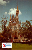 Florida Orlando Walt Disney Worl Cinderella's Castle Amtrak Card - Orlando