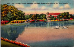 Florida Orlando Park Lake Showing Park Lake Presbyterian Church  - Orlando