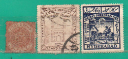 2 Hyderabad  1871,1931,1946 YT 2,31,41 Usados - Hyderabad