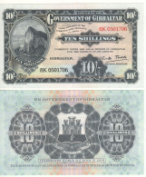 GIBRALTAR   New 10 Shillings / 50 Pence  PW41   "Celebration Of World Tourism In 2018"  UNC - Gibraltar