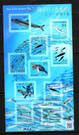 Japan 2023 Sea Life Series No.7 Stamp Sheetlet MNH - Ongebruikt