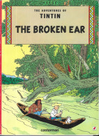 BD TINTIN EN ANGLAIS - THE BROKEN EAR, L OREILLE CASSEE, EDITION CASTERMAN 1979, VOIR LES SCANNERS - Tintin