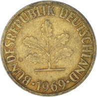 Monnaie, Allemagne, 10 Pfennig, 1969 - 10 Pfennig