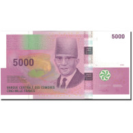 Billet, Comores, 5000 Francs, 2006, 2006, KM:18, NEUF - Comoros