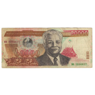 Billet, Laos, 20,000 Kip, 2002, KM:36a, TB - Laos