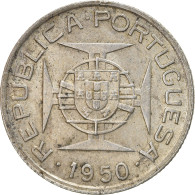 Monnaie, Mozambique, 2-1/2 Escudos, 1950, TB+, Argent, KM:68 - Mosambik