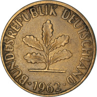 Monnaie, République Fédérale Allemande, 2 Pfennig, 1962, Hambourg, TTB - 2 Pfennig