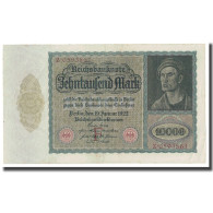 Billet, Allemagne, 10,000 Mark, 1922, 1922-01-19, KM:70, TTB+ - 10.000 Mark