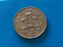 Münzen Münze Umlaufmünze Großbritannien 2 Pence 1979 - 2 Pence & 2 New Pence