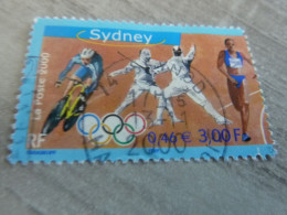 Jeux Olympiques Sydney - Cyclisme, Escrime, Relai - Australie - 3f. (0.46 €) - Yt 3340 - Multicolore - Oblitéré - 2000 - - Verano 2000: Sydney