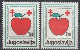 YUGOSLAVIA Postage Due 81-82,unused,red Cross - Postage Due