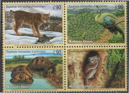 NATIONS UNIES (Genève) - Espèces Menacées D'extinction 2001 - Nuevos