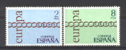 Spain 1971 - Europa Ed 2031-32 (**) - 1971
