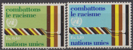 NATIONS UNIES (Genève) - Lutte Contre La Discrimination Raciale - Unused Stamps