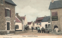 Pirica Sur Mer * 1904 * L'entrée Du Bourg * Petit Café ? * Villageois Jeu De Boules Pétanque ? - Piriac Sur Mer