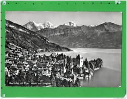 OBERHOFEN MIT EIGER MONCH UND JUNGFRAU - Oberhofen Am Thunersee