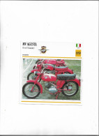 Carte Moto Edito Service 1994 Moto MV AGUSTA  83 Cm3 Ottantatre Tourisme  De 1959  Italie - Motos