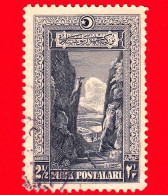 TURCHIA - Usato - 1926 - Paesaggi - Rocce - Gole Di Sakarya - 2 ½ - Oblitérés