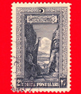 TURCHIA - Usato - 1926 - Paesaggi - Rocce - Gole Di Sakarya - 2 ½ - Gebraucht