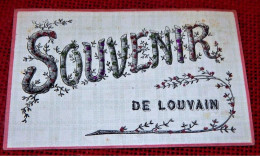 LEUVEN - LOUVAIN  -  Souvenir De Louvain - Leuven