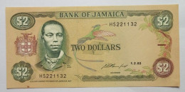 Jamaica $2  , 1-2-93 - Giamaica