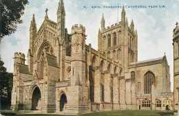 England Hereford - The Cathedral From Southwest - Herefordshire