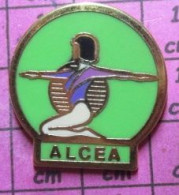 812G Pin's Pins / Beau Et Rare / SPORTS / GYMNASTIQUE AU SOL ALCEA - Gymnastics