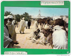 EL OUED SOUK AUX CHAMEAUX SCENES ET TYPES AFRIQUE - Non Classés