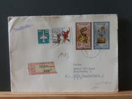 65/513Y  LETTRE DDR - Volley-Ball