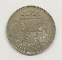 Lettonia Latvijas 50 Santimu 1922 Kr.6 E.1192 - Lettonie