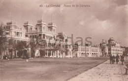 Spain - La Coruna - Paseo De La Darsena - La Coruña