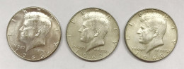 U.s.a. USA 1966 1967 1968 D 1/2 Half $ Kennedy   E.1195 - Collezioni