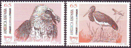 SPANIA - ESPANA - BIRDS - CRANES EAGLE - **MNH  -1993 - Grues Et Gruiformes