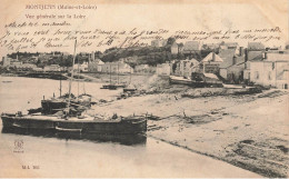 Montjean * Péniches Batellerie , Vue Générale Sur La Loire * Barge Chaland Péniche - Autres & Non Classés