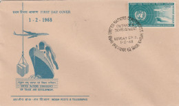 India 1968 FDC - FDC